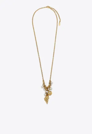 Shells Pendant Long Necklace