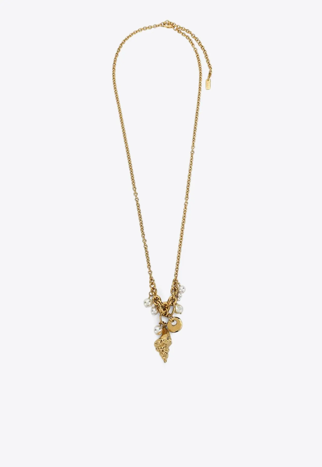 Shells Pendant Long Necklace