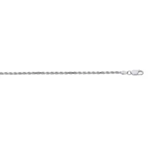 Silver 2.2mm Rope Chain