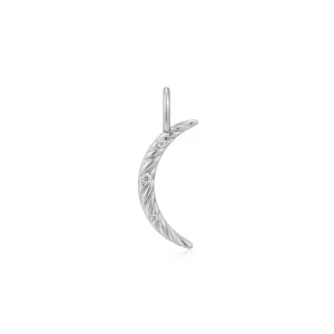 SILVER MOON CHARM