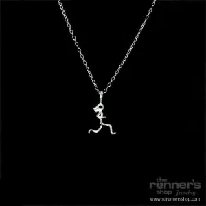 Silver "Atalanta" Runner Necklace