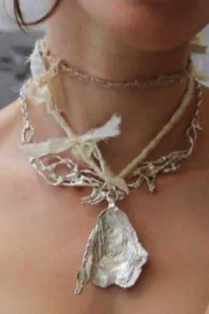 Silver Shell Necklace