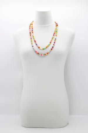 SINGLE STRAND PASHMINA NECKLACES - MULTI COLOUR