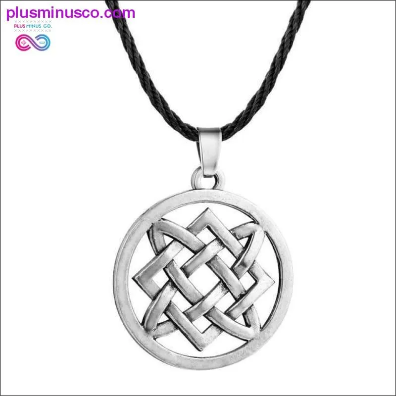 Slavic Kolovrat Wheel Amulet Pagan Pendant Necklace Viking