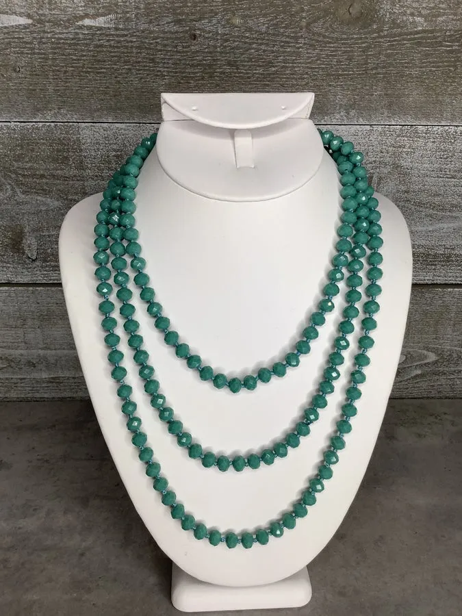 Smaller beaded necklaces