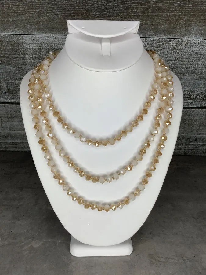 Smaller beaded necklaces