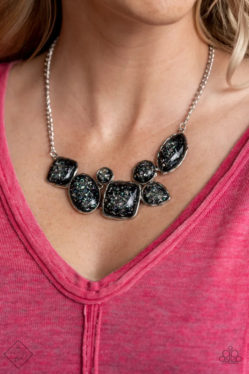 So Jelly Black Paparazzi Necklace