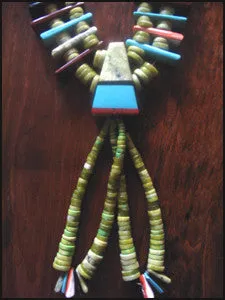Southwest Serpentine Jacla Necklace