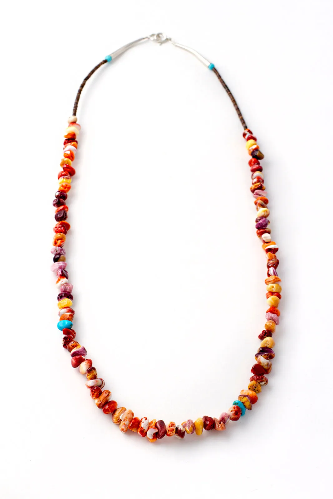 Spiny Oyster Nugget Necklace