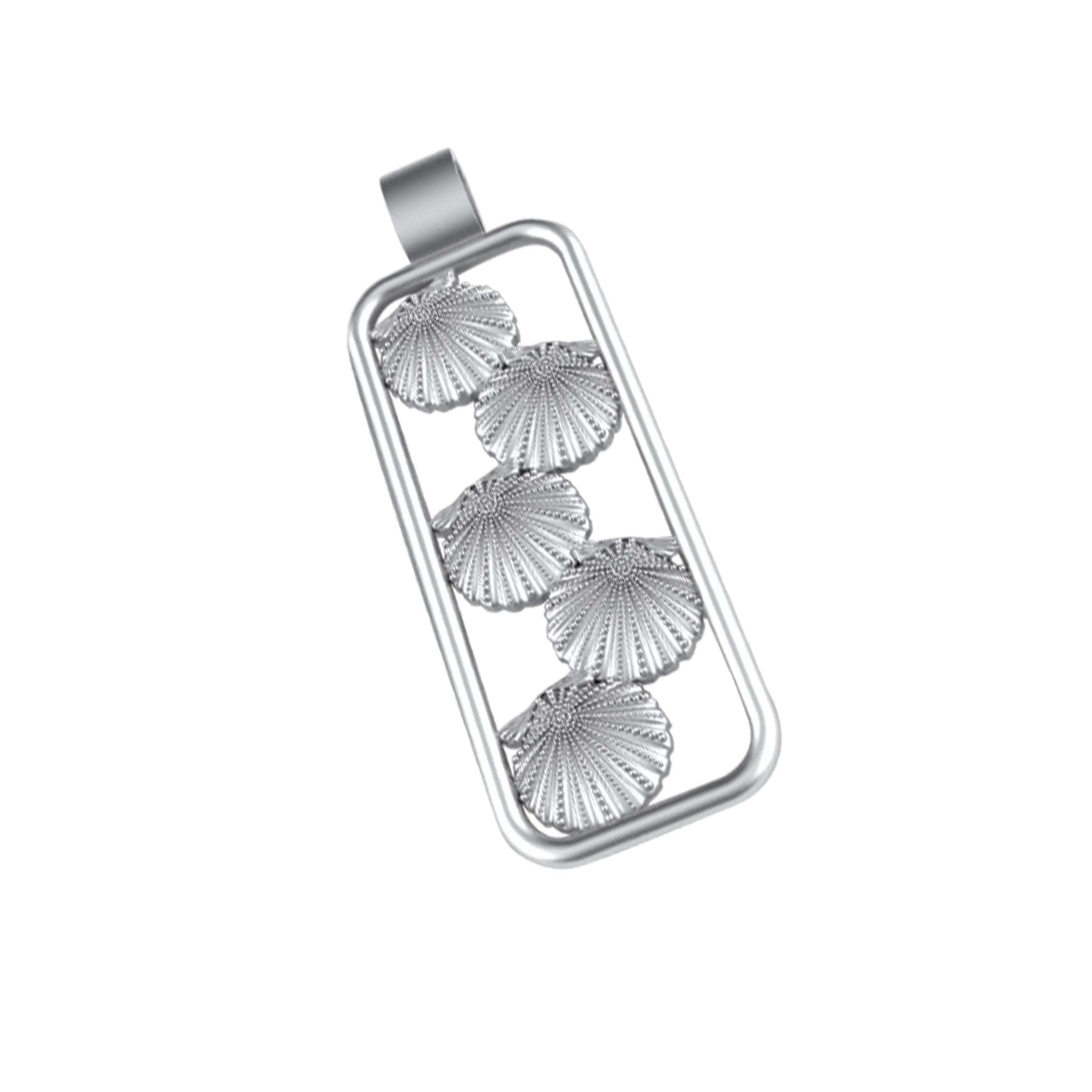 SS 5 Scallop Shell PENDANT