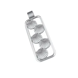 SS 5 Scallop Shell PENDANT