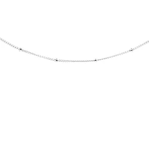 SS Beaded Curb Chain (16 Inch)