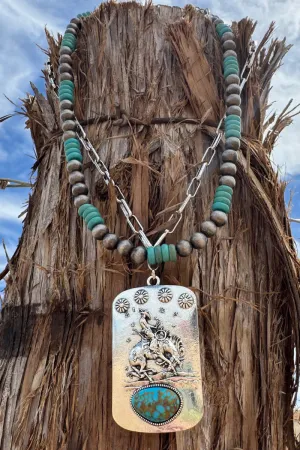 Sterling Kreek Rockin' The Rodeo Necklace