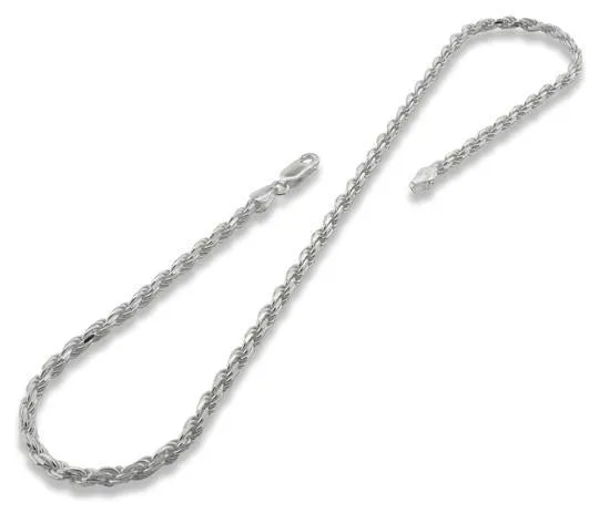 Sterling Silver Rope Chain 4.8MM