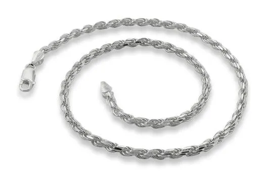 Sterling Silver Rope Chain 4.8MM