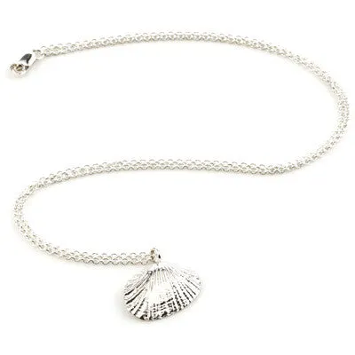 sterling silver shell necklace