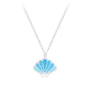 Sterling Silver Shell Necklace