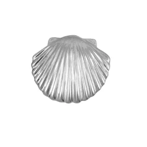 Sterling Silver Small Scallop Shell Pendant