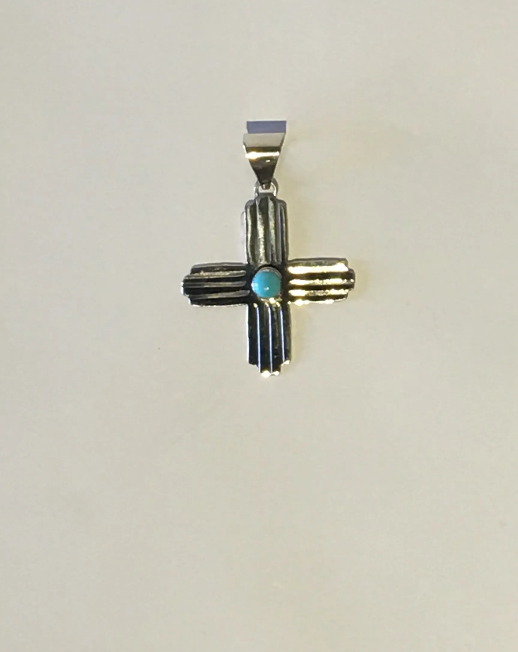 Sterling Silver Zia Pendants, Large Size