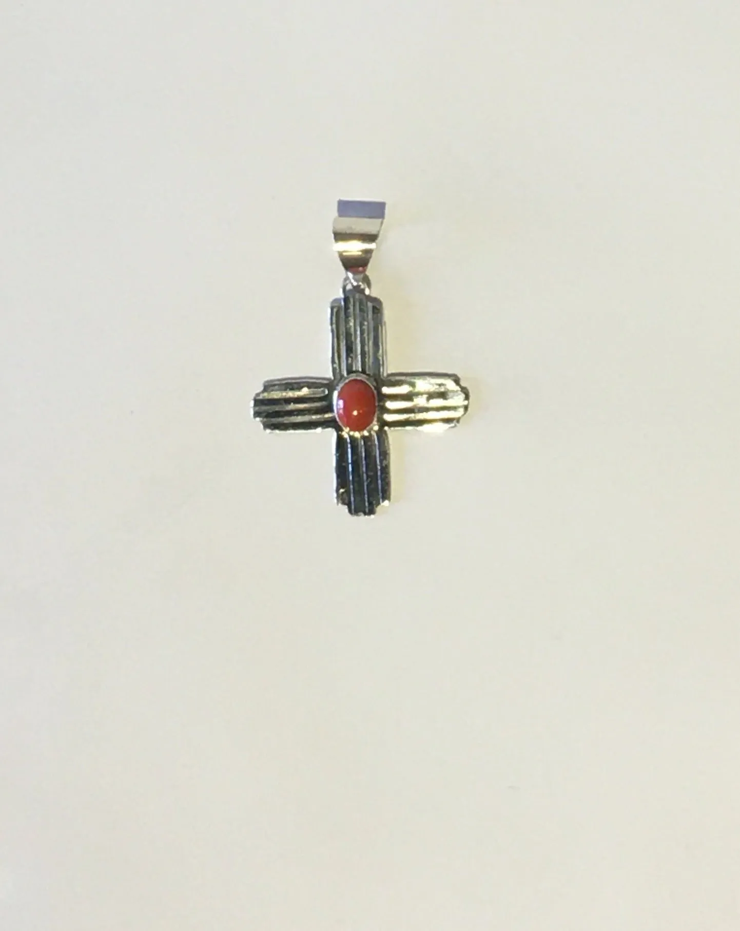 Sterling Silver Zia Pendants, Large Size