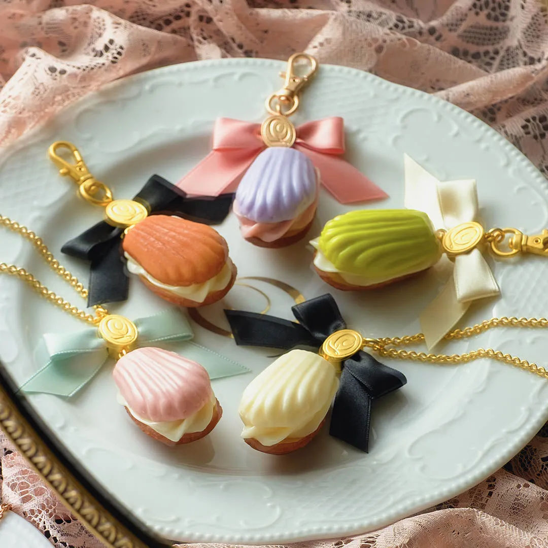Strawberry Chocolate Madeleine Necklace【Japan Jewelry】