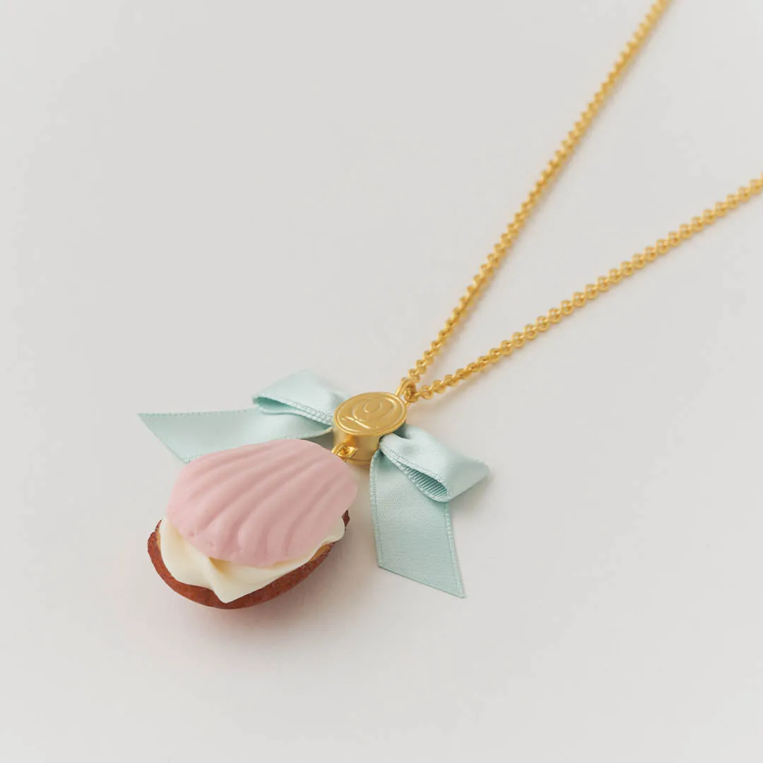 Strawberry Chocolate Madeleine Necklace【Japan Jewelry】
