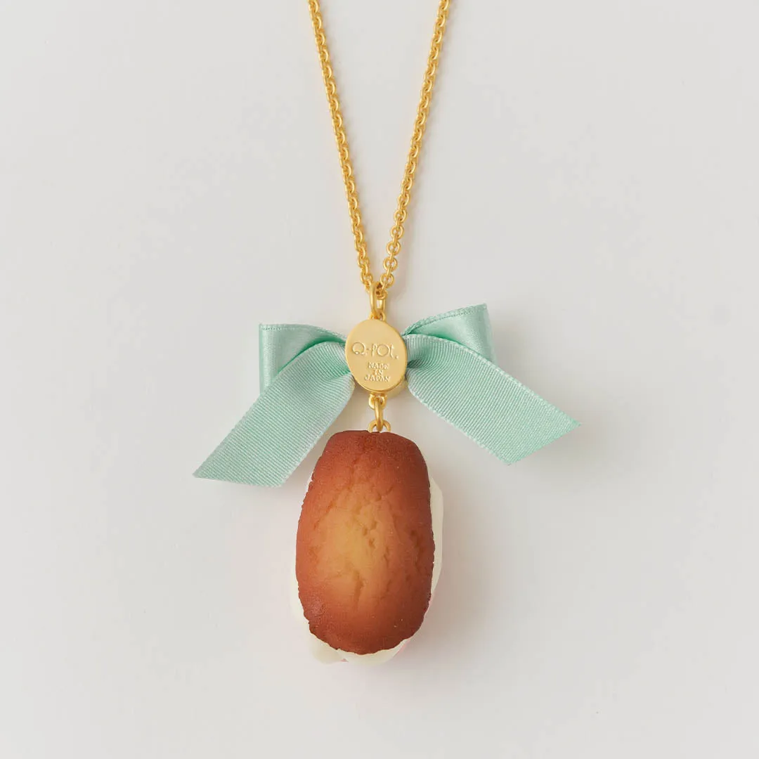 Strawberry Chocolate Madeleine Necklace【Japan Jewelry】