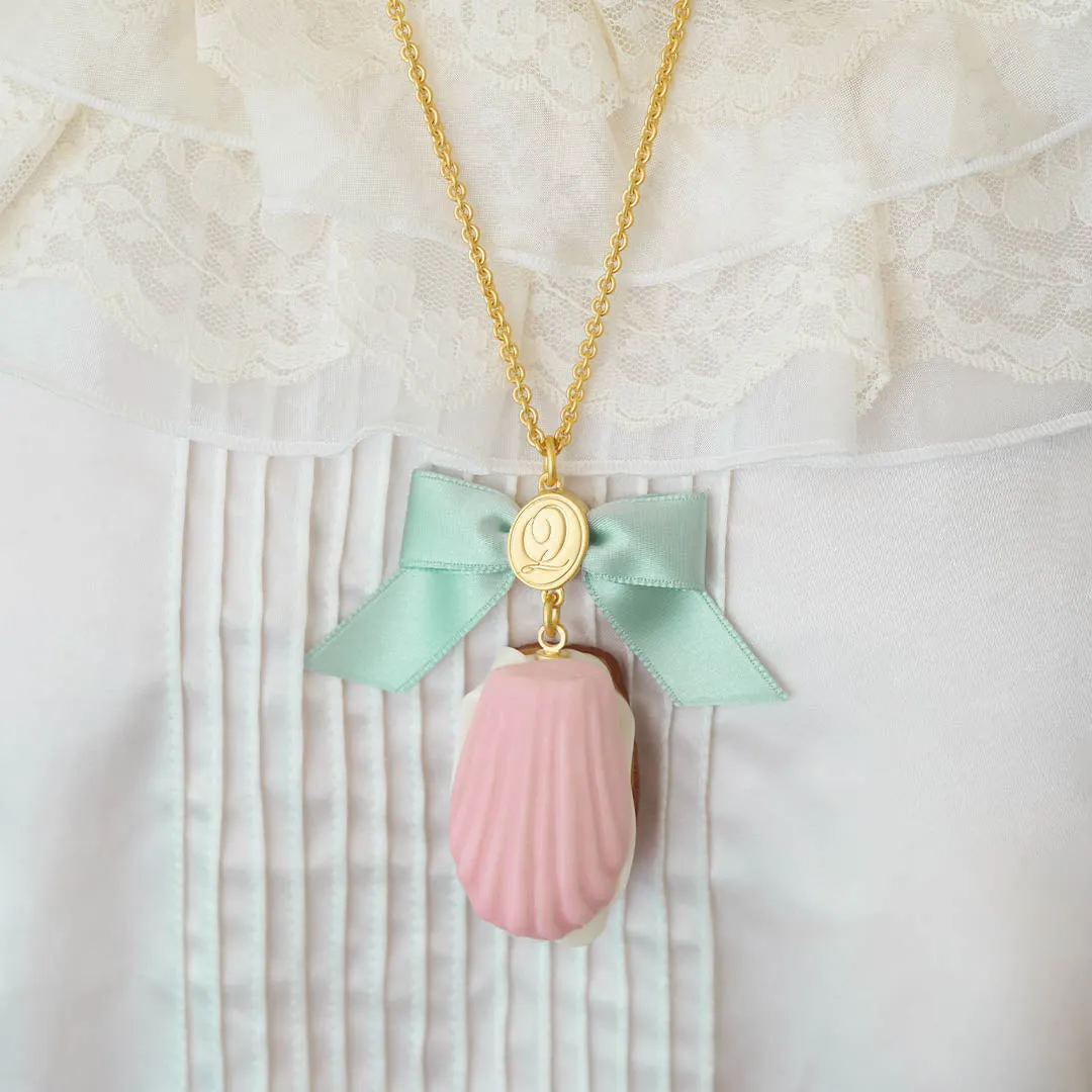 Strawberry Chocolate Madeleine Necklace【Japan Jewelry】