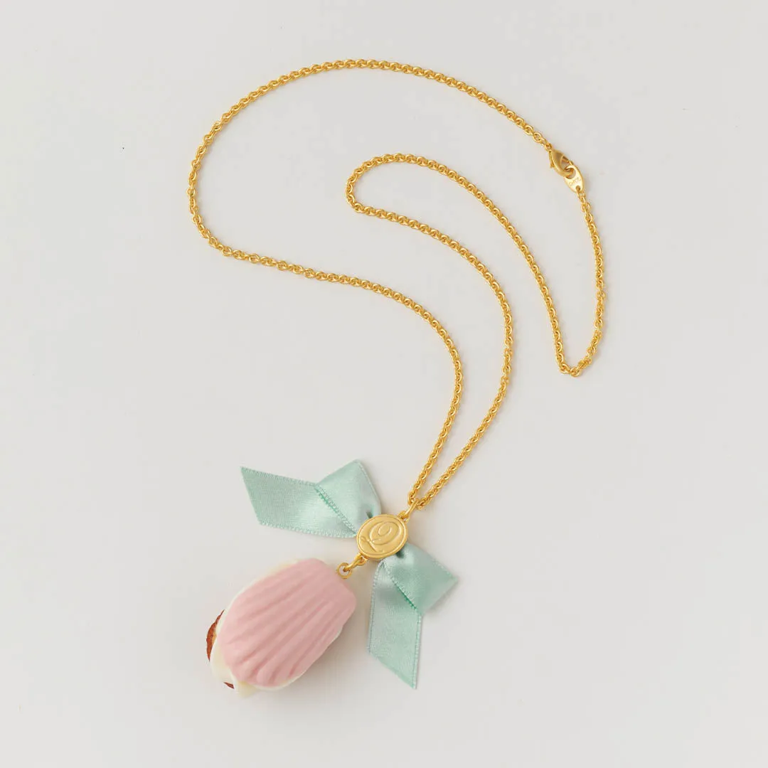 Strawberry Chocolate Madeleine Necklace【Japan Jewelry】
