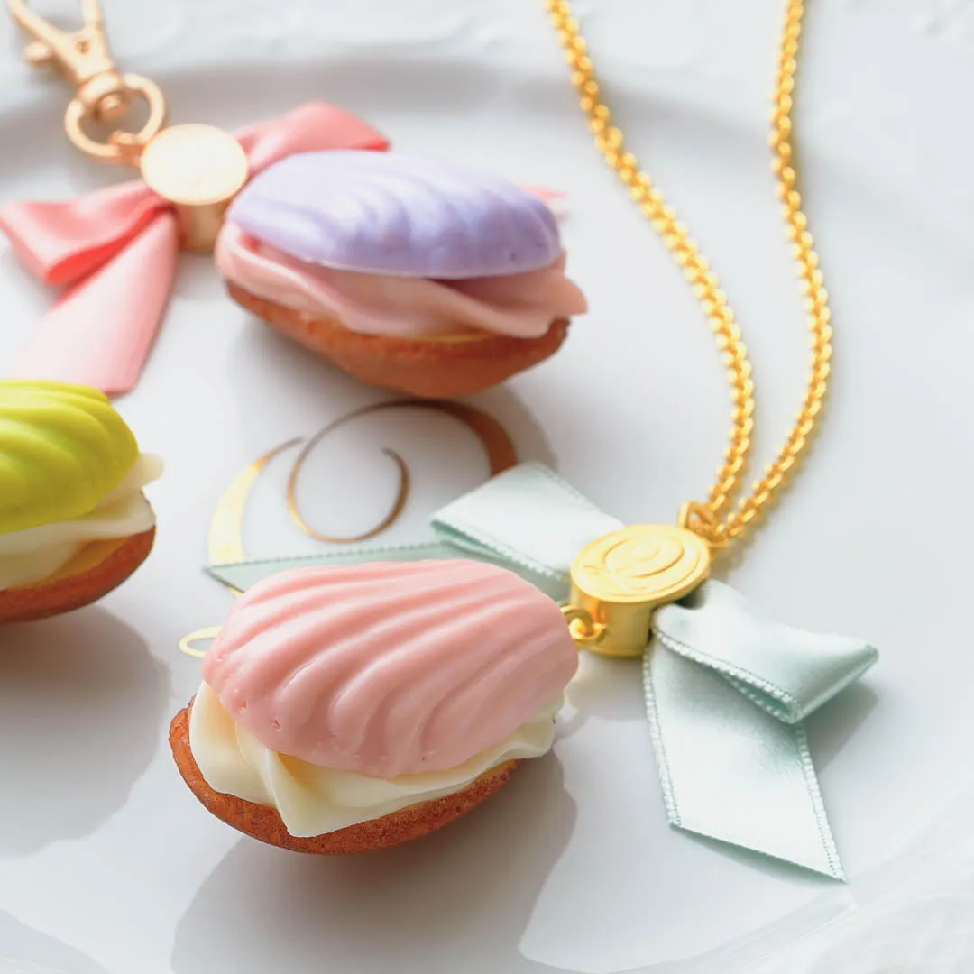 Strawberry Chocolate Madeleine Necklace【Japan Jewelry】