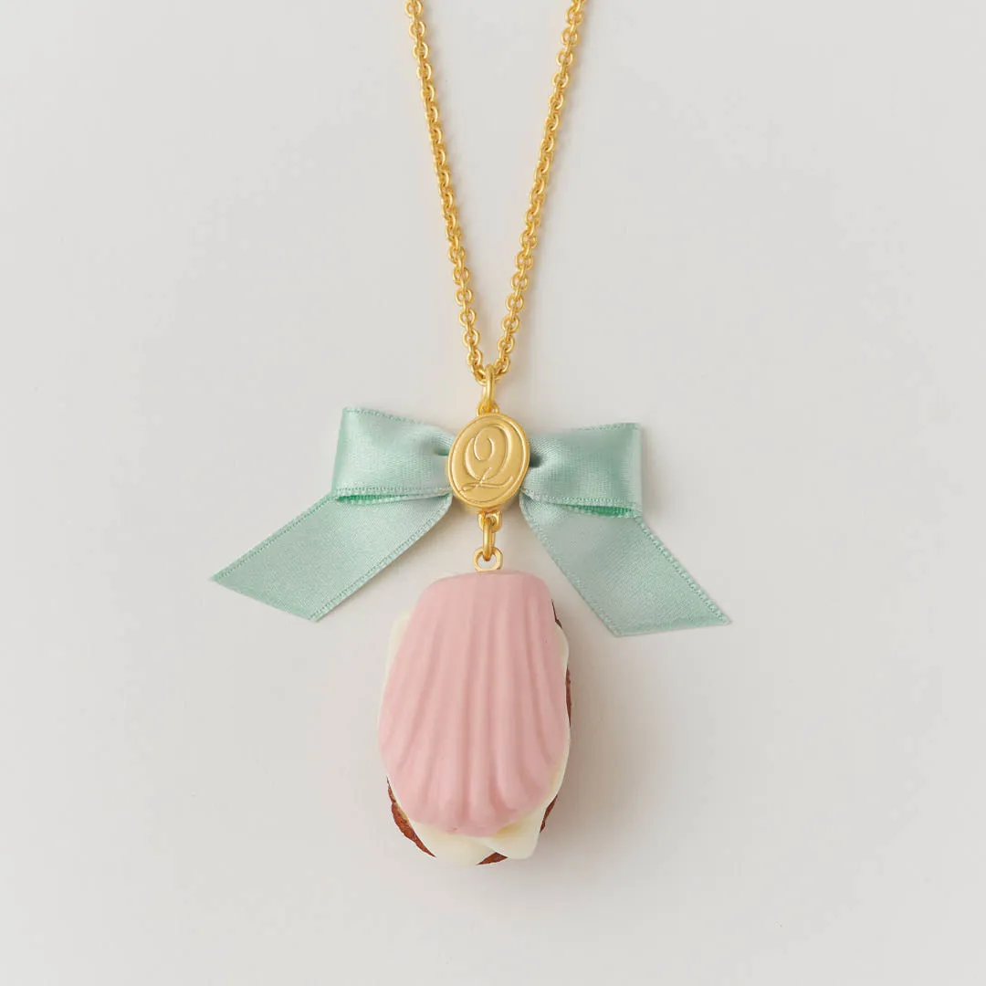 Strawberry Chocolate Madeleine Necklace【Japan Jewelry】