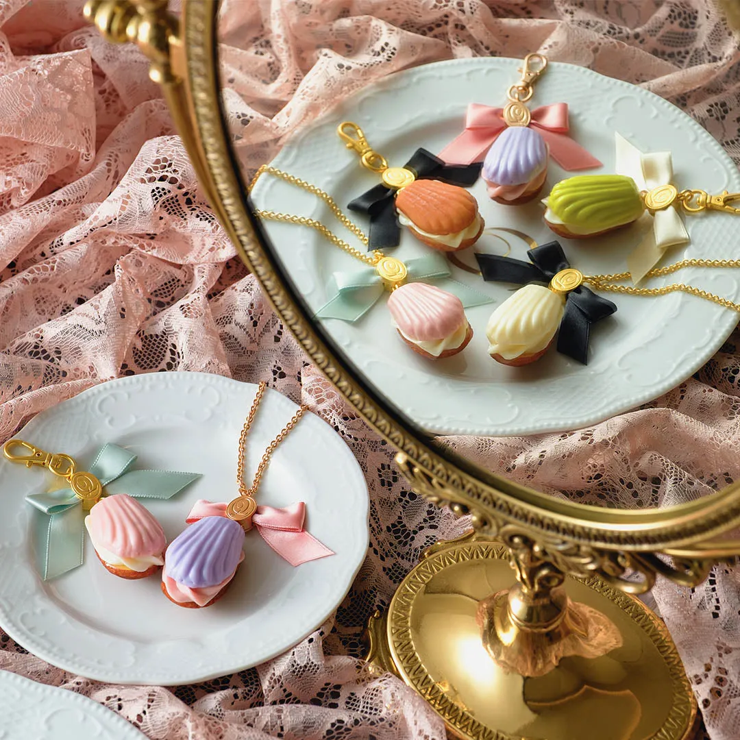 Strawberry Chocolate Madeleine Necklace【Japan Jewelry】