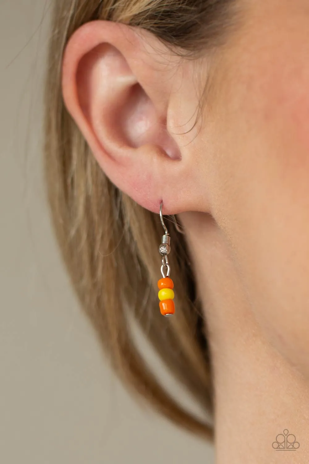Summery Sensations - Orange Necklace