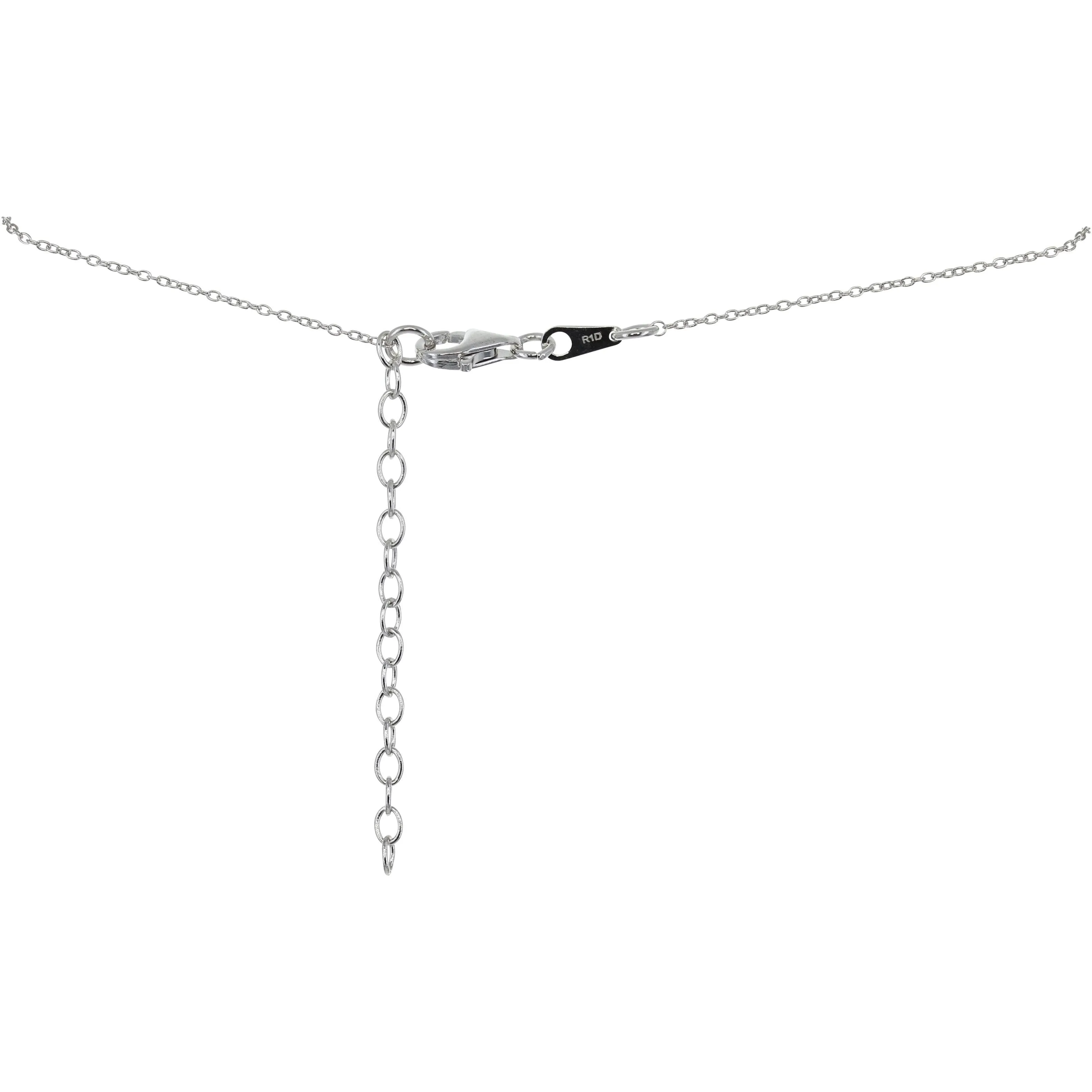 Swarovski Crystal 5 Station 16 2" Necklace