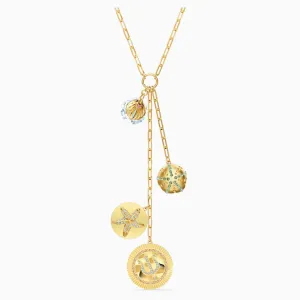 Swarovski,Shine Y Necklace, Light Multi-Colored, One Size