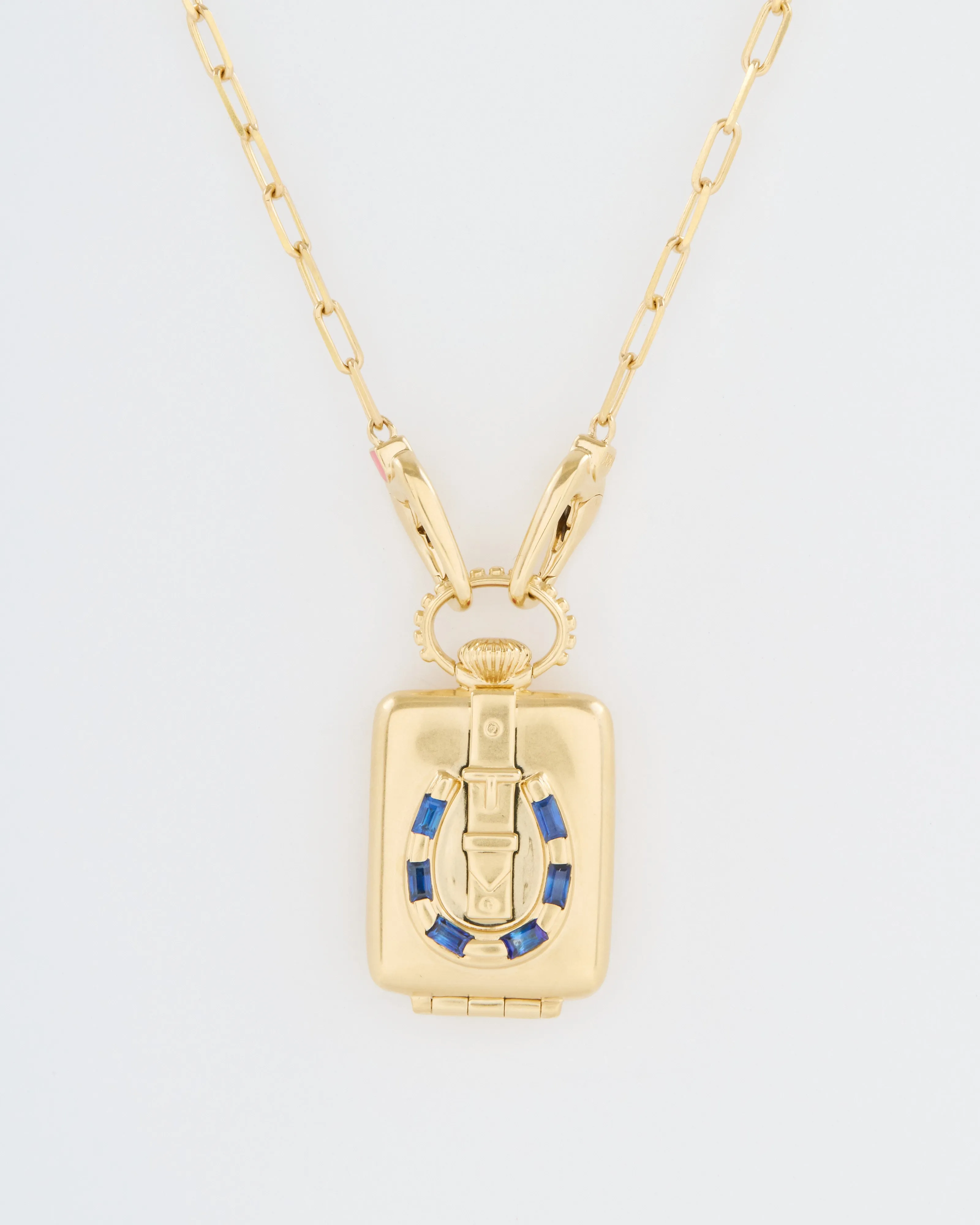 the ace vault w/ 14k paperclip chain