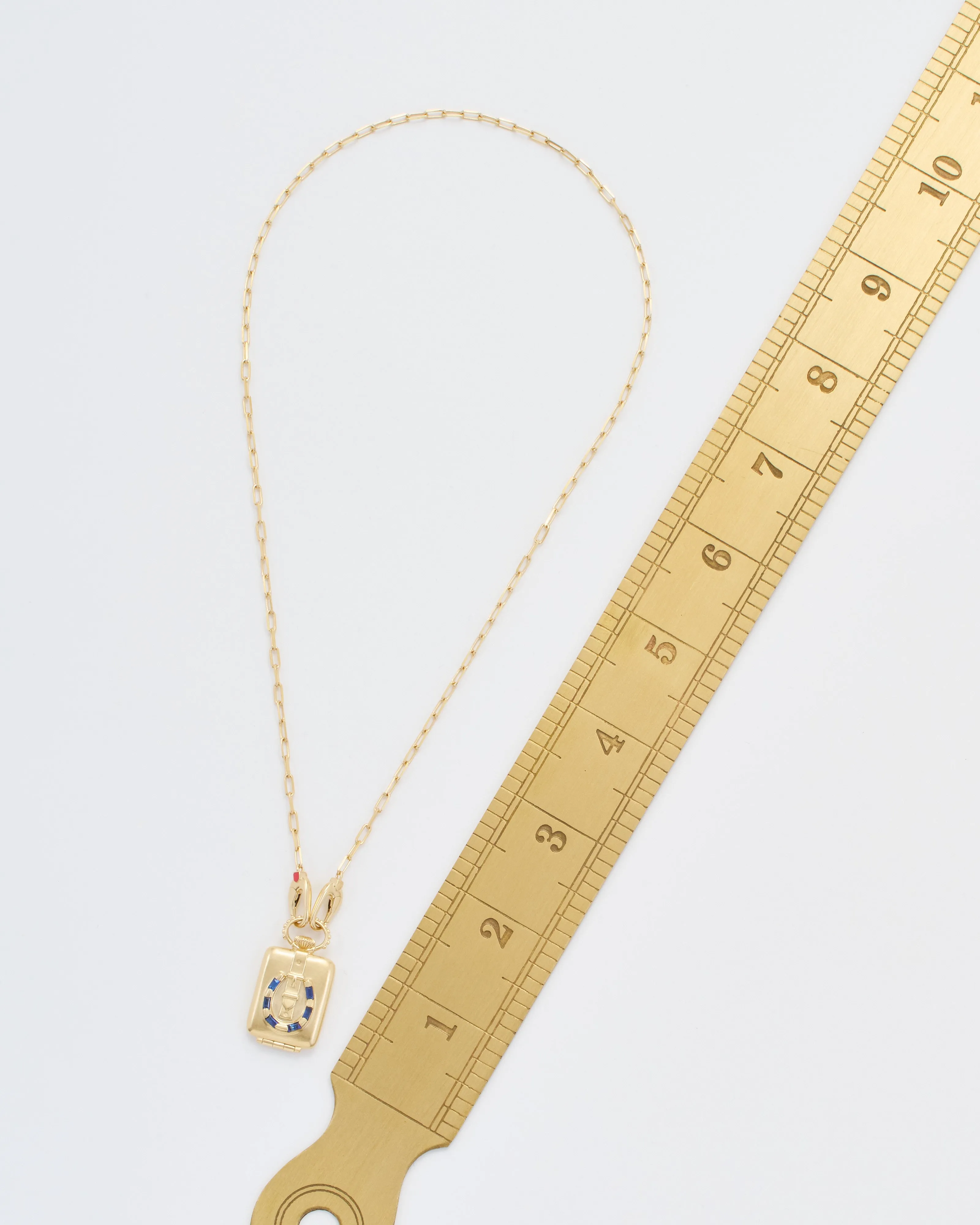 the ace vault w/ 14k paperclip chain