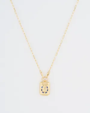 the ace vault w/ 14k paperclip chain