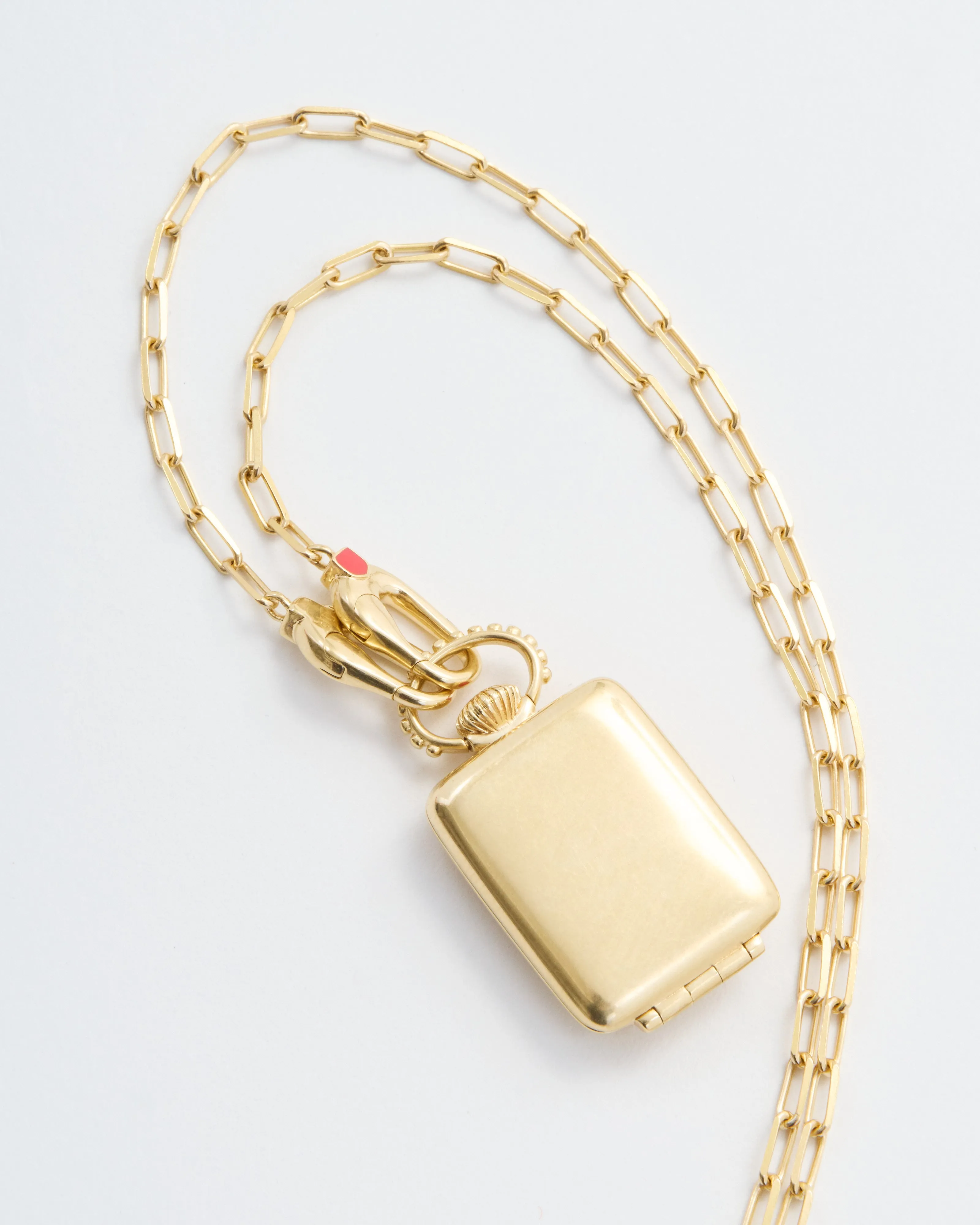 the ace vault w/ 14k paperclip chain