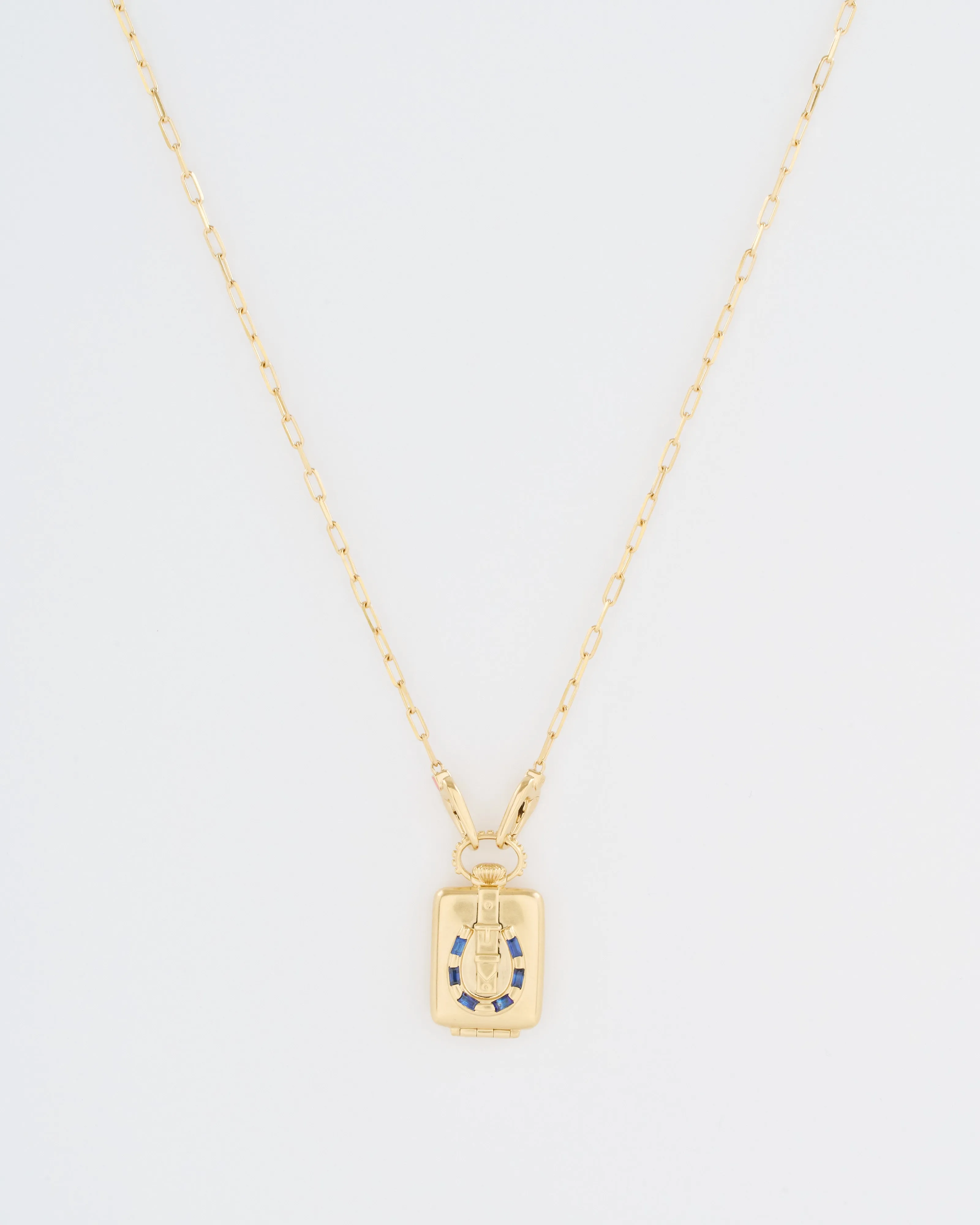 the ace vault w/ 14k paperclip chain