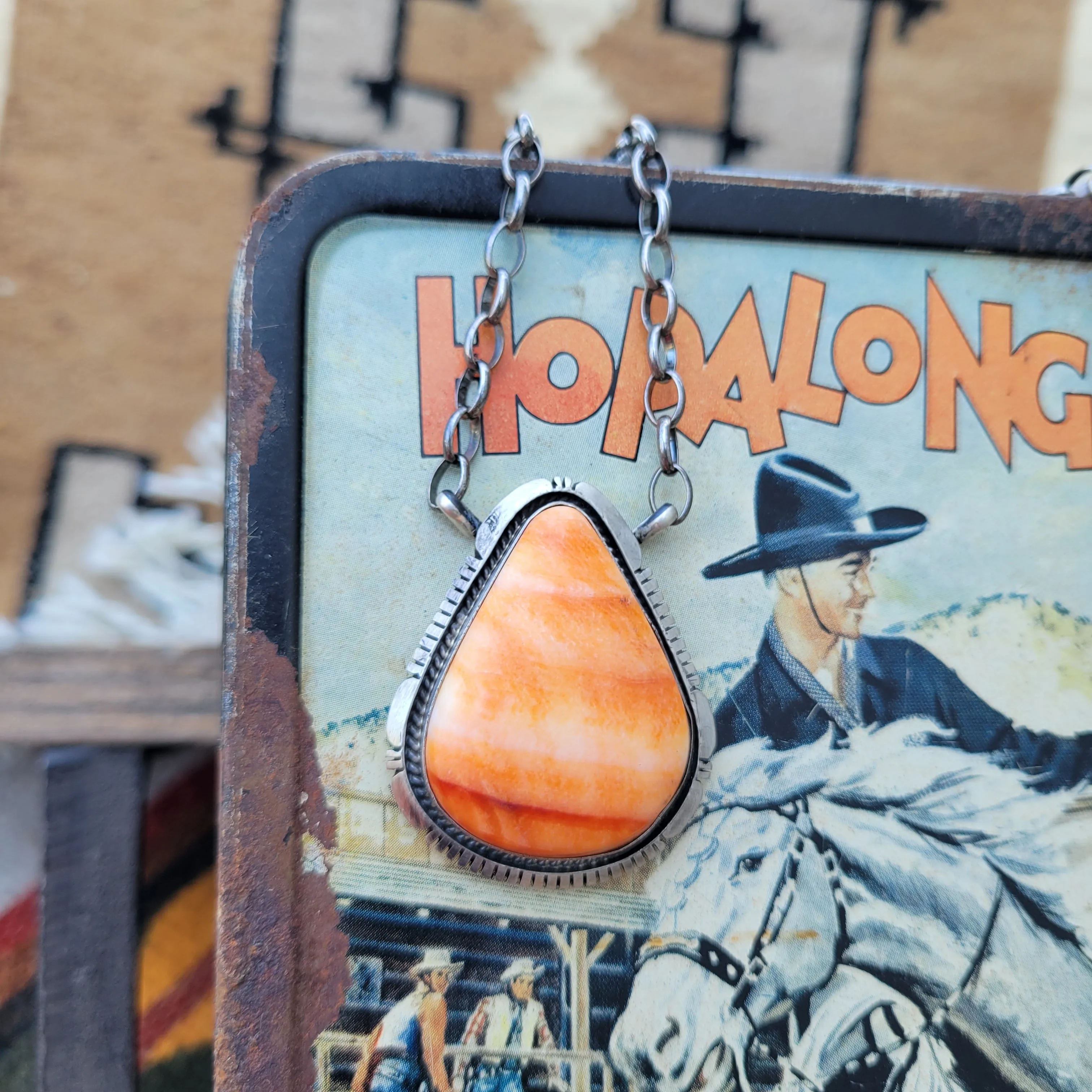 The Beatrice Tear Necklace #1 - Spiny Oyster