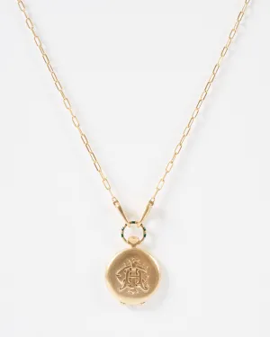 the endeavor vault w/ 14k paperclip chain
