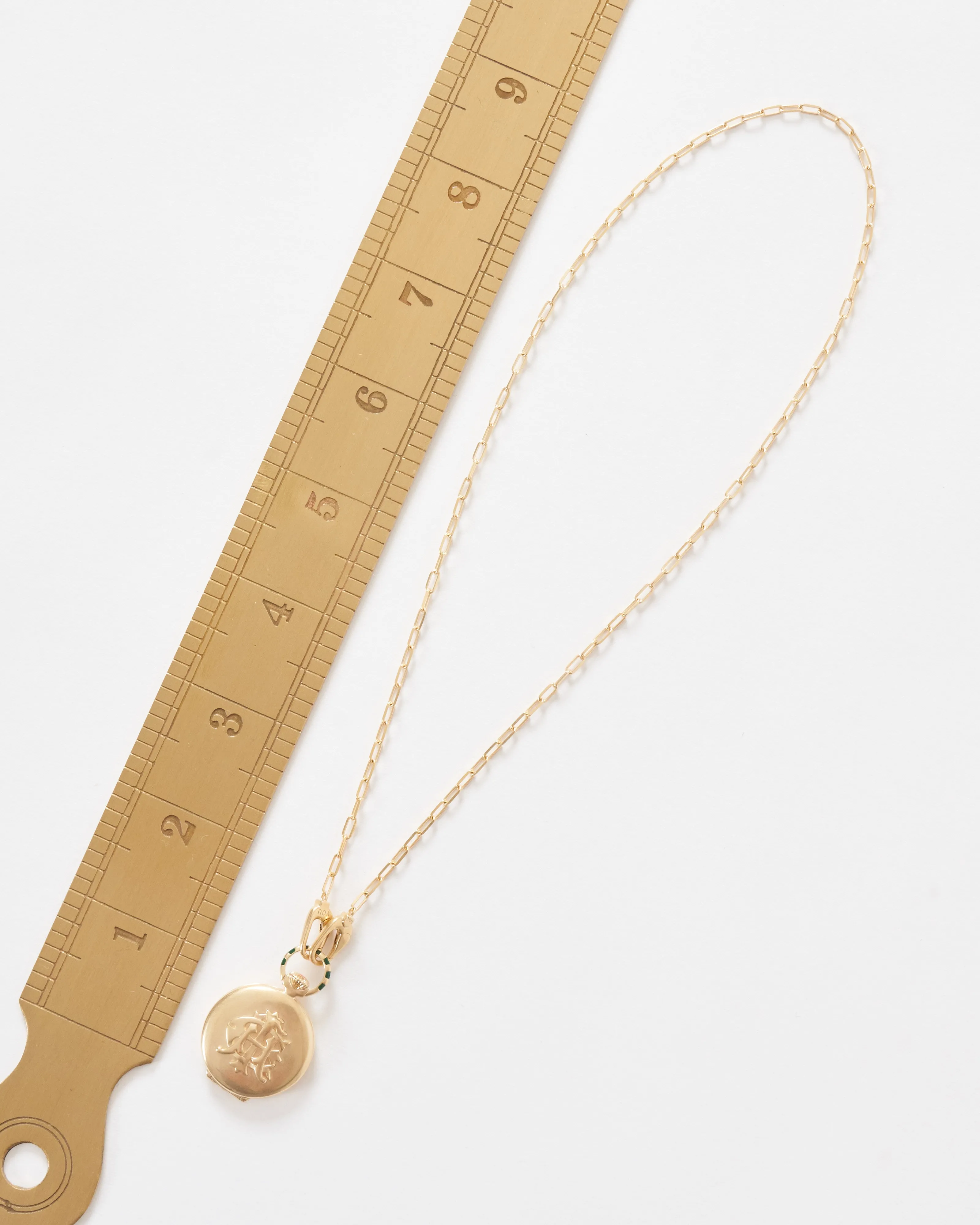 the endeavor vault w/ 14k paperclip chain