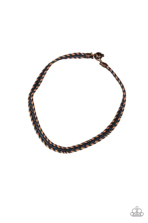 The Grand CANYONER Blue Paparazzi Necklace