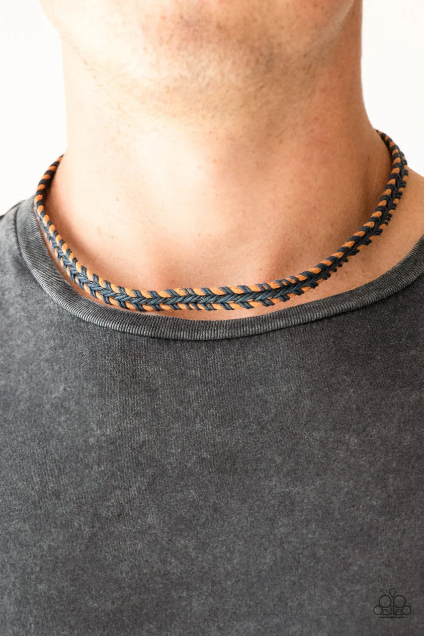 The Grand CANYONER Blue Paparazzi Necklace