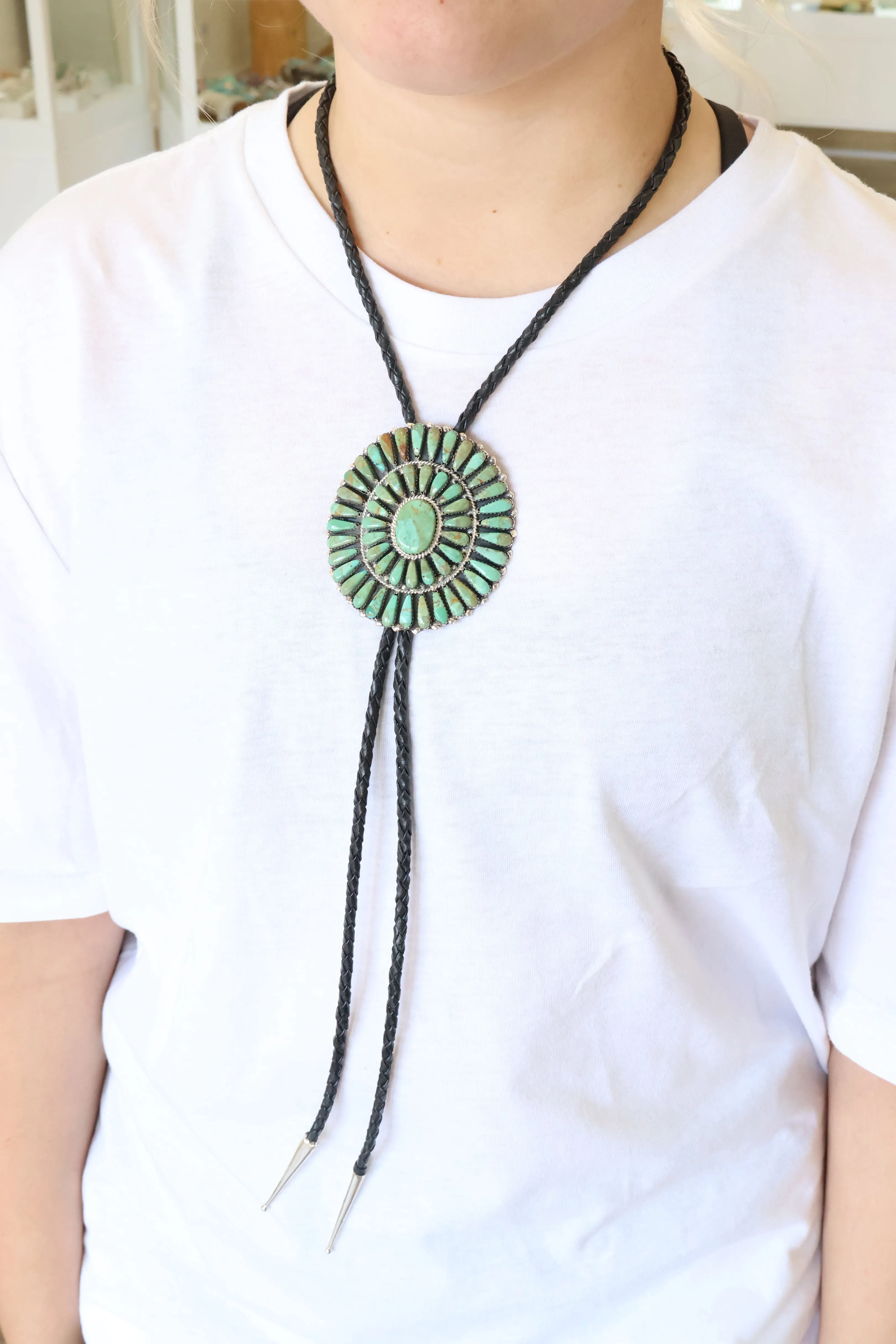 The Malania - Bolo (Green Turquoise)