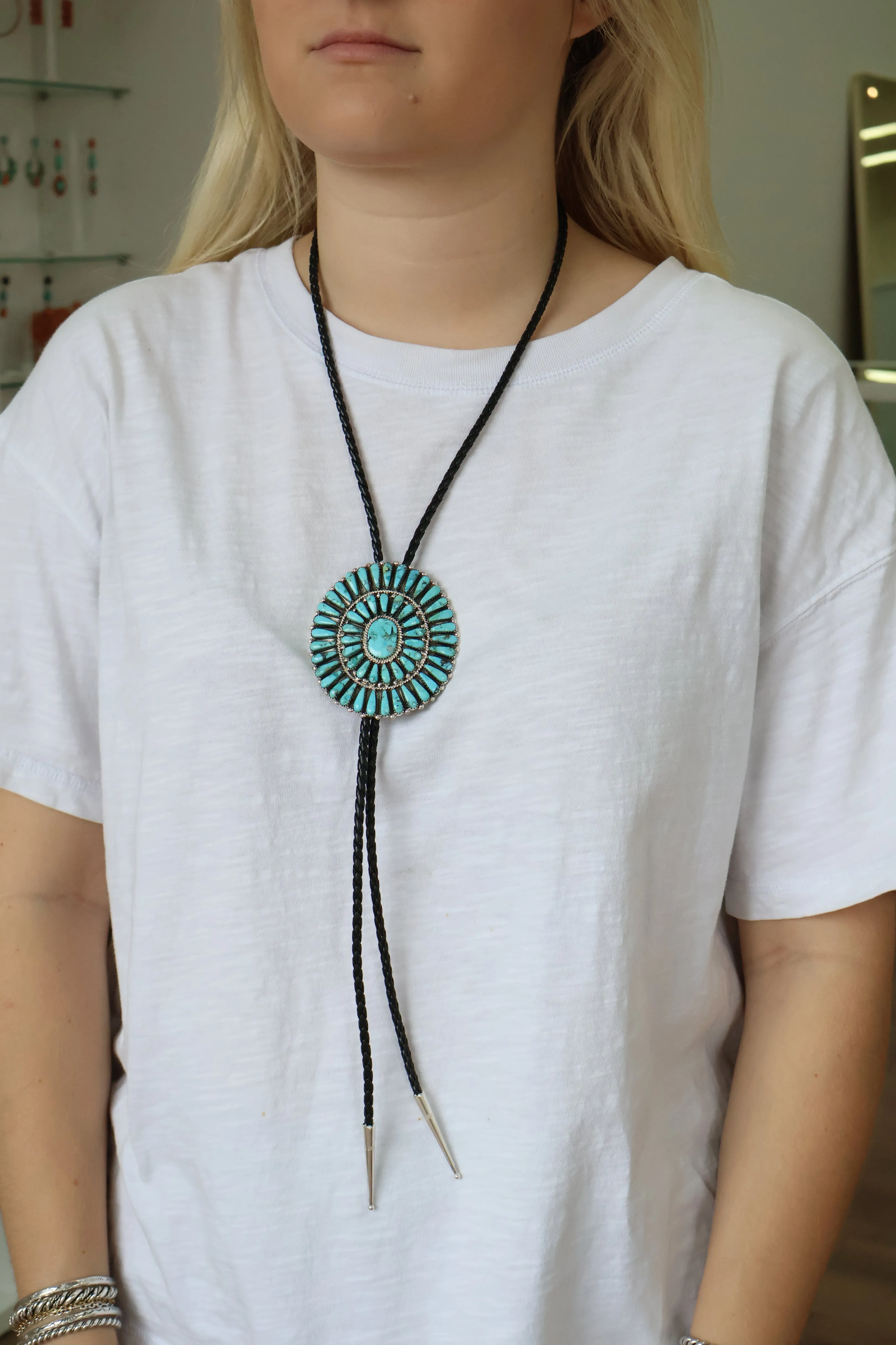 The Malania- Bolo (Turquoise)