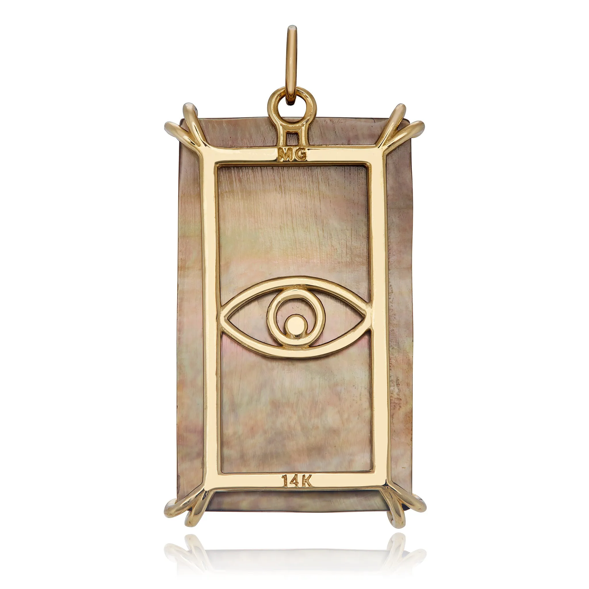 The Moon Tarot Charm