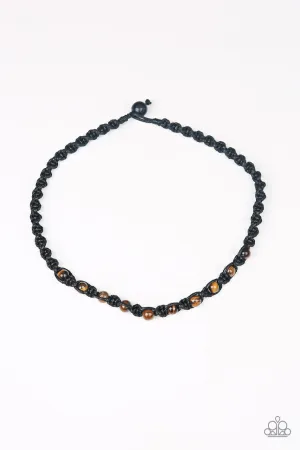 The Ultimate DISCOVERER Black Paparazzi Necklace
