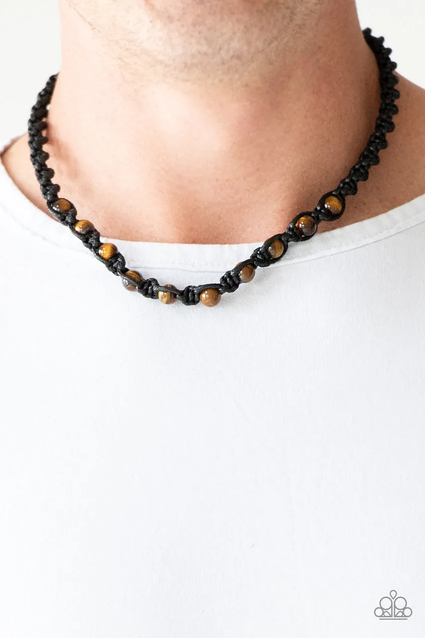 The Ultimate DISCOVERER Black Paparazzi Necklace